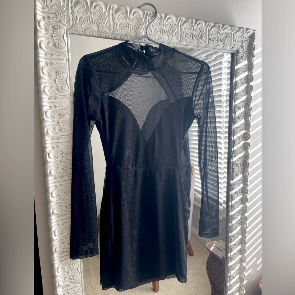 •Like New Black Mini Dress•
